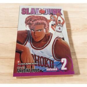 Slam Dunk #2 Shonen Jump Manga Takehiko Inoue Paperback Book (Viz February 2009)